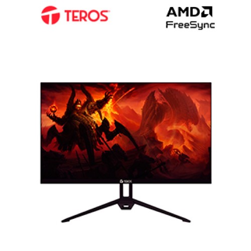 MONITOR PLANO TEROS TE-2415S, 23.8 FHD IPS, 120HZ, 1MS, HDMI, DP, PARLANTESDISF