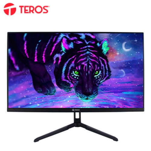 MONITOR PLANO GAMING TEROS TE-2475G 24.5 FHD VA 180HZ 1MS HDMI DP AUDIO OUT NEGRO