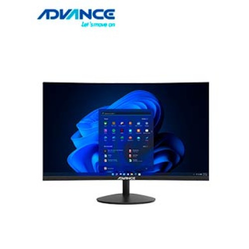 MONITOR CURVO ADVANCE ADV-2751S, 27 FHD VA, 100HZ, 1MS, HDMI, DP, PARLANTES, NEGRO