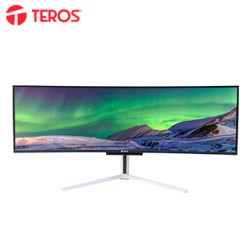 MONITOR GAMING TEROS TE-4920G, 49 VA, 144HZ, 0.03MS, HDMI, DP, RJ45, SPEAKERLLE