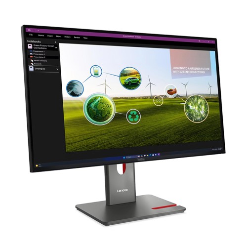 MONITOR PLANO LENOVO THINKVISION P27Q-40, 27 2K QHD FAST IPS, HDMI, DP, USBELEV