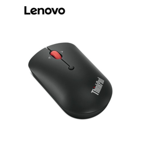 MOUSE LENOVO THINKPAD ESSENTIAL INALAMBRICO CON RECEPTOR USB TIPO-C, COLOR NEGRO