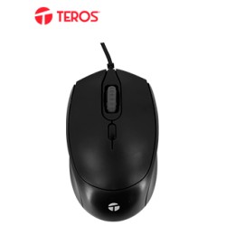 MOUSE Ã³PTICO TEROS TE-1222S, 800-1200-1600 DPI, USB, 4 BOTONESDESCUBRE PRECISIÃ³N