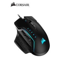 MOUSE PARA JUEGOS CORSAIR GLAIVE RGB PRO, COLOR NEGROEL MOUSE DE JUEGO CORSAIR G