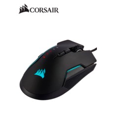 MOUSE GAMER CORSAIR GLAIVE RGB PRO, ALUMÃ­NIO.EL MOUSE GAMER CORSAIR GLAIVE RGB P