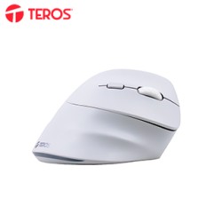MOUSE INALÃ¡MBRICO TEROS TE-1236S, RGB, BLANCO, 6 BOTONES CON RUEDADESCUBRE EL MO