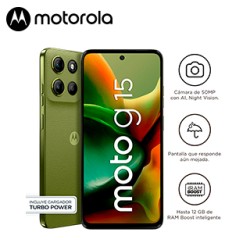 SMARTPH MOTO G15 4GB 256GB VER SMARTPH MOTO G15 4GB 256GB VER