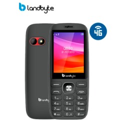TELÉFONO CELULAR BÁSICO 4G LANDBYTE LT1418, 2.8,DUAL SIM, RADIO FM, DESBLOQUEADO.
