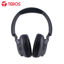 AUDÃ­FONO INALÃ¡MBRICOS TEROS TE-8038N, USB-C, NEGRO TITANIUMDESCUBRE LOS AUDÃ­FONO