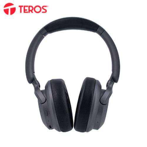 AUDÍFONO INALÁMBRICOS TEROS TE-8038N, USB-C, NEGRO TITANIUMDESCUBRE LOS AUDÍFONO