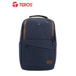 ACS9022, POLIÉSTER, NOTEBOOK HASTA 15.6, AZUL. BOLSILLO ESCONDIDO Y TIRA PARA CARRY