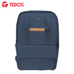 BACKPACK TEROS CITY II BLUE TE-9027BL, PARA NOTEBOOKS DE HASTA 15.6NUEVA MOCHIL