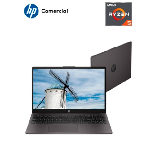 NOTEBOOK HP 255 G10, 15.6 LCD LED SVA HD, AMD RYZEN 5 7520U 2.8/4.3 GHZ, 8GB LPDDR5-