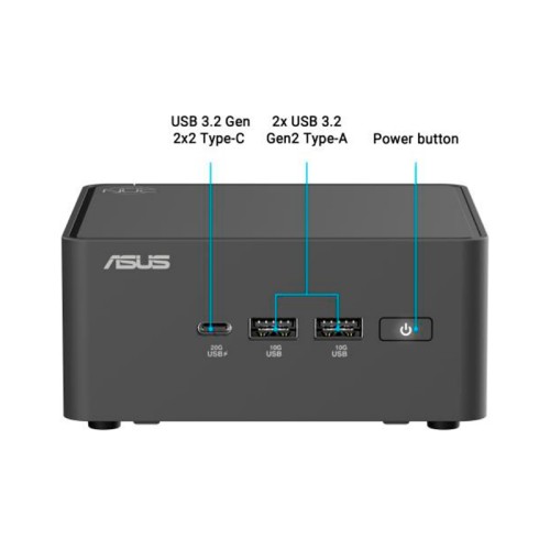 BAREBONE ASUS NUC 15 PRO CORE 7-240H 2.5/5.2GHZ, 10 NUCLEOS / 16 HILOS, 24MB SMART CA