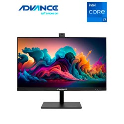 ALL-IN-ONE ADVANCE AIO AO7760, 23.8 IPS, INTEL I7-12700 2.10GHZ, 8GB DDR5, SSD 512GB