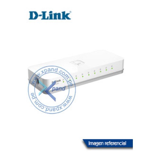 SWITCH D-LINK DES-1008C, 8 RJ-45 10/100 MBPS, AUTO MDI/MDI-X, PRESENTACIÓN EN CAJA.