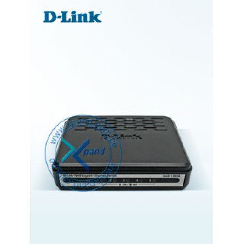 SWITCH D-LINK DGS-1005A, 5 RJ-45 10/100/1000 MBPS, MDI/MDIX, CSMA/CD.PRESENTACIÓ