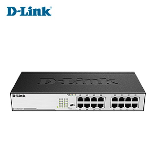 D-LINK PORT GIGABIT UNMANAGED SWITCH DGS-1016D / 16 PUERTOSOPTIMIZA TU RED CON E