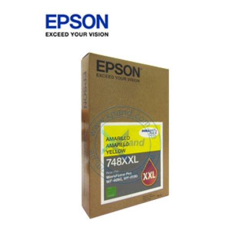 EPSON 748, CAPACIDAD EXTRA ALTA.COPATIBLE CON WORKFORCE PRO WF-6090, WF-6590, WF