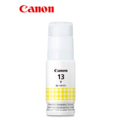 BOTELLA DE TINTA CANON GI-13 / COLOR AMARILLO / 70MLCOMPATIBLES CON IMPRESORAS D BOTELLA DE TINTA CANON GI-13 / COLOR AMARILLO / 70MLCOMPATIBLES CON IMPRESORAS D