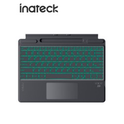 TECLADO_CUBIERTA INATECK, INALAMBRICO (BLUETOOTH), RETROILUMINADO, COLOR GRIS (GRAY)