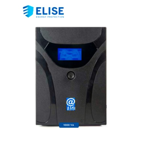 UPS INTERACTIVO ELISE FASE, AUR-1000-LCD-USB, 1000 VA / 600 W, PUERTO INTELIGENTE USB