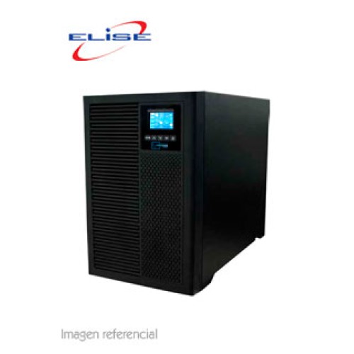 UPS ELISE UDC-10K-T-G2, ON-LINE, 10000 VA, 10000 W, 176V~264VAC, USB.TECNOLOGÍA 