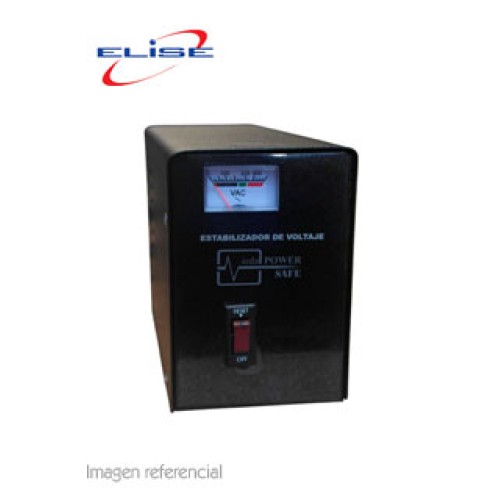 ESTABILIZADOR ELISE IEDA PODER SAFE LCR10K-4.5%, SOLIDO, 10KVA, 220V, BORNES DE SALID