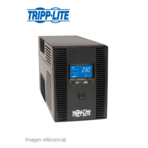 UPS TRIPP-LITE SMX1500LCDT, INTERACTIVO, 1500VA, 900W, 220V, 8 TOMAS C13.PANTALL