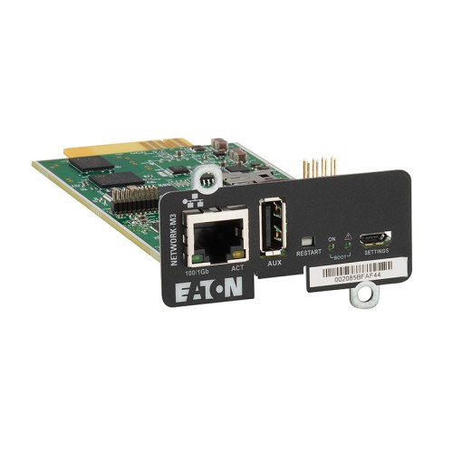 TARJETA DE ADMINISTRACION DE RED GBE EATON, RANURA: MINI-SLOT, ETHERNET 10/100/1000BA