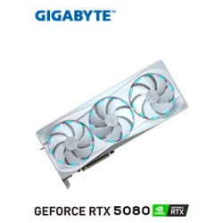TARJETA DE VIDEO GIGABYTE AORUS GEFORCE RTX 5080 MASTER ICE 16G, 16GB GDDR7, PCIE GEN