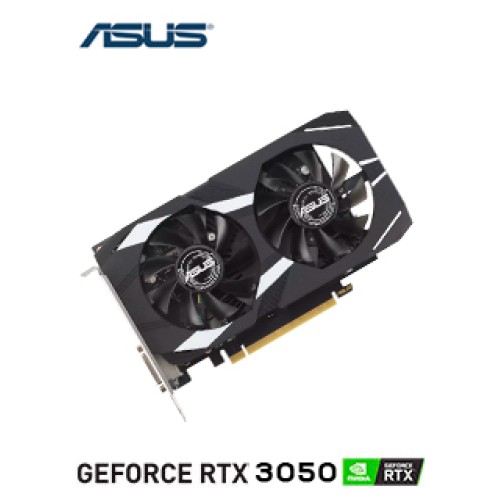 TARJETA DE VIDEO ASUS DUAL GEFORCE RTX 3050 OC EDITION 6GB GDDR6, PCI-E 4.0PUERT TARJETA DE VIDEO ASUS DUAL GEFORCE RTX 3050 OC EDITION 6GB GDDR6, PCI-E 4.0PUERT