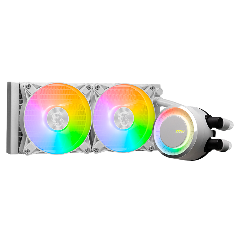 REFRIGERACION LÍQUIDA MSI MAG CORELIQUID E240 / CANTIDAD DE VENTILADORES: 2, COLOR BL